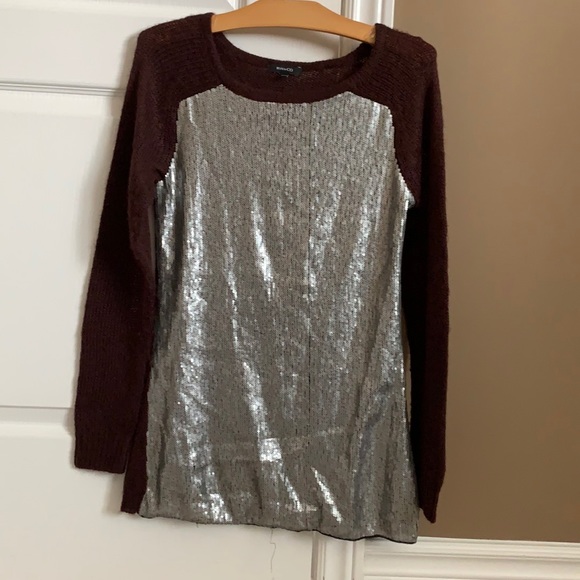 RW&CO Purple Sweater - Picture 1 of 3